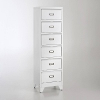 Комод Из металла Hiba единый размер белый LA REDOUTE INTERIEURS  фото, kupilegko.ru